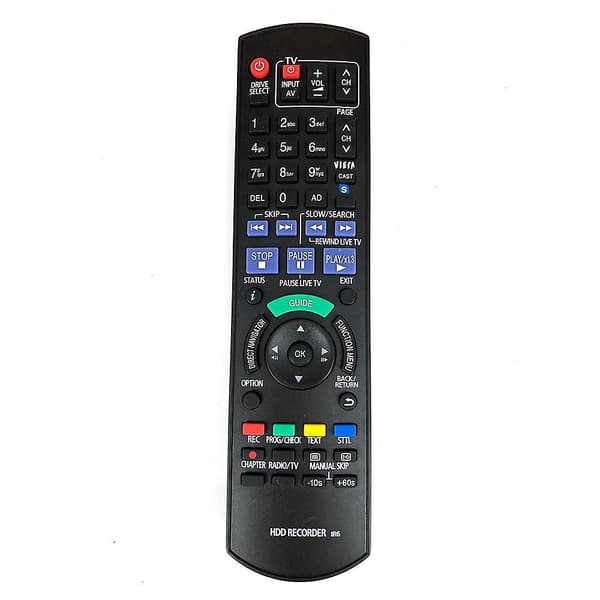 Fjärrkontroll för Panasonic Hdd Dvd-inspelare {DB}