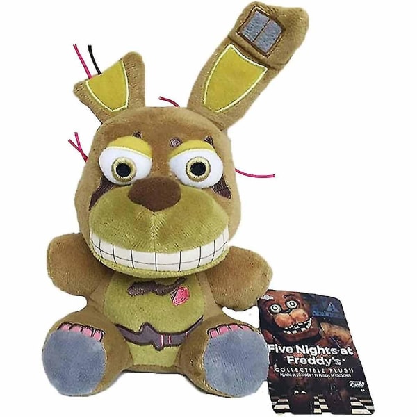 Five Nights At Freddys 7 tuuman Springtrap pehmolelu Fnaf 2016 sarja 2 [DB]