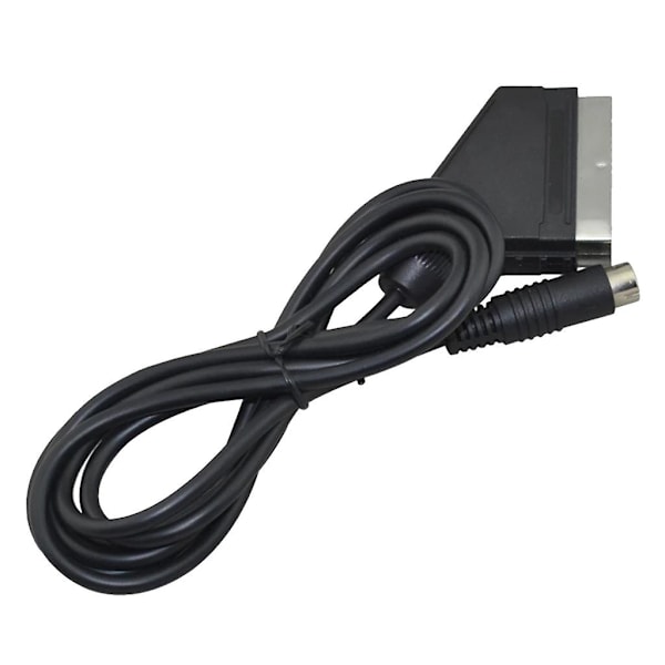 Erstatning 1.8m RGB Scart Kabel Scart AV Ledning for Sega for Saturn NTSC PAL [db]
