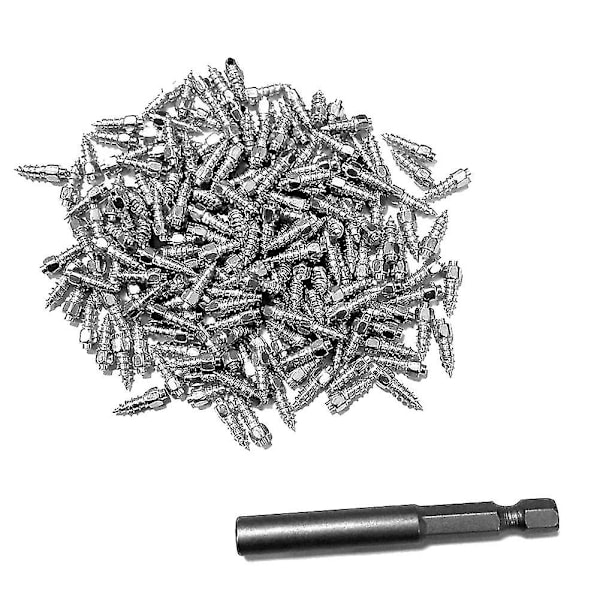 200pcs 4x12mm Lugs Snow Screw Tire Studs Anti Skid Falling For Car Motorcycle Bicycle [DB]