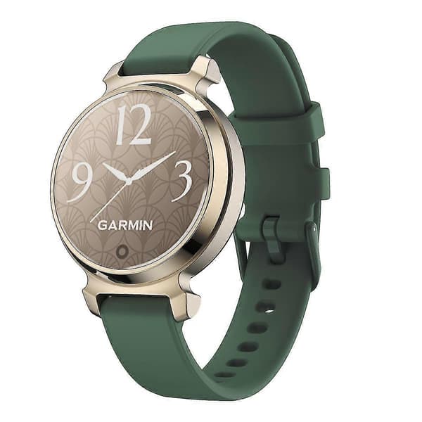 Silikone Urrem Til Garmin Lily 2 [DB] Dark Green