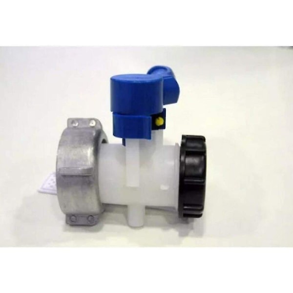 2 tommer sommerfugleventil med 70 mm møtrik til 1000 liters IBC-tank - S60x6 DB