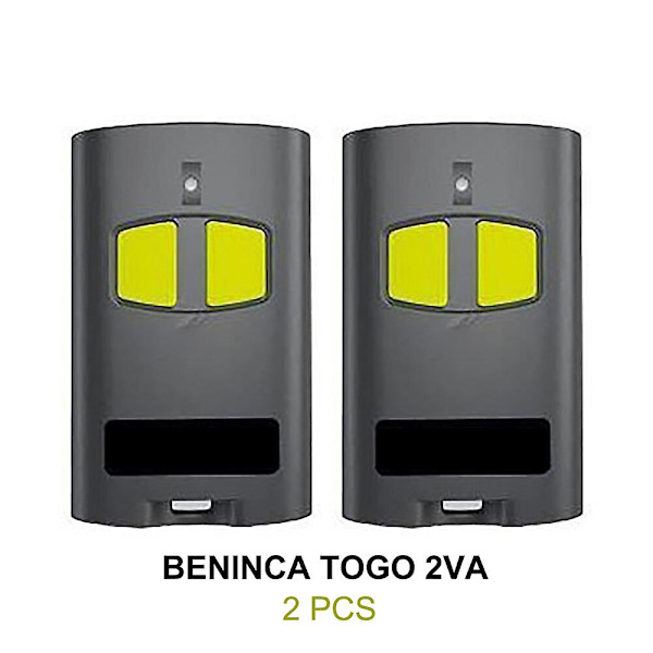 Beninca To Go 2wv 4wv 2va 4va Cupido-2 Cupido-4 Garage Door Remote Control Replacement 433.92mhz Rolling Code Pilot Beninca Gate(2pcs BENINCA)