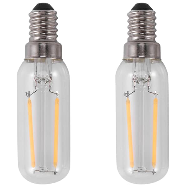 2x E14 3W LED-pære til kjøkkenvifte Warm White