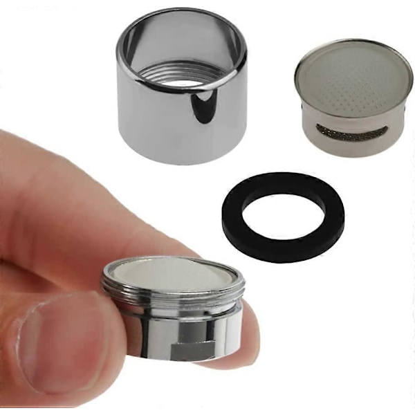 Ersättningsluftare för kran, hona, för köks- eller badrumsblandare (20 mm hona NPT) [DB]