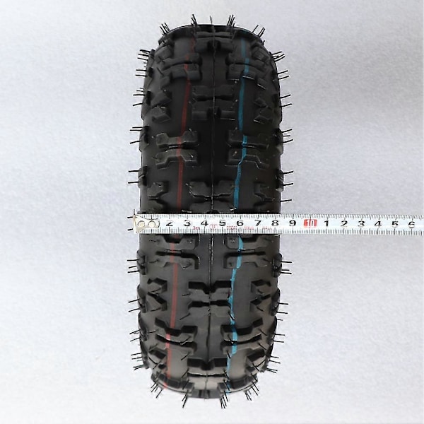 4.10/3.50-4 410/350-4 Atv Quad Go Kart 47cc 49cc Grovmönstrat 4.10-4 Däck Innerslang Passar Alla Modeller 3.50-4 4&quot; Däck [db]