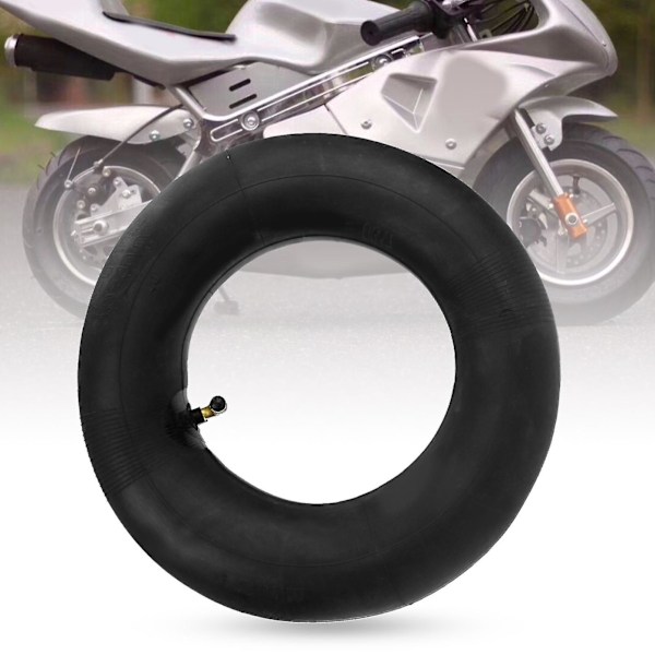Innerslang Bra Lufttäthet Värmebeständig Svart Fram Bak Uppblåsbar Däck Innerslang 90/65-6.5 110/50-6.5 För Mini Scooter [db] Black