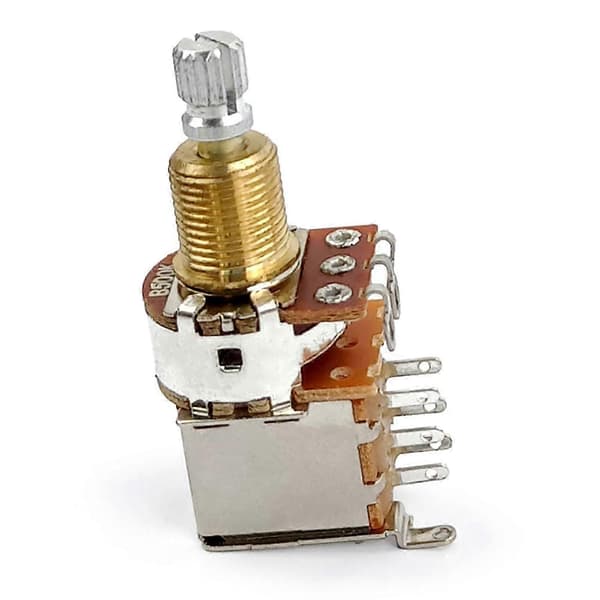 Gitarbryter kontrollpotensiometer A500K/B500K Push-Pull gitarpotensiometer erstatning holdbar[DB] B500K