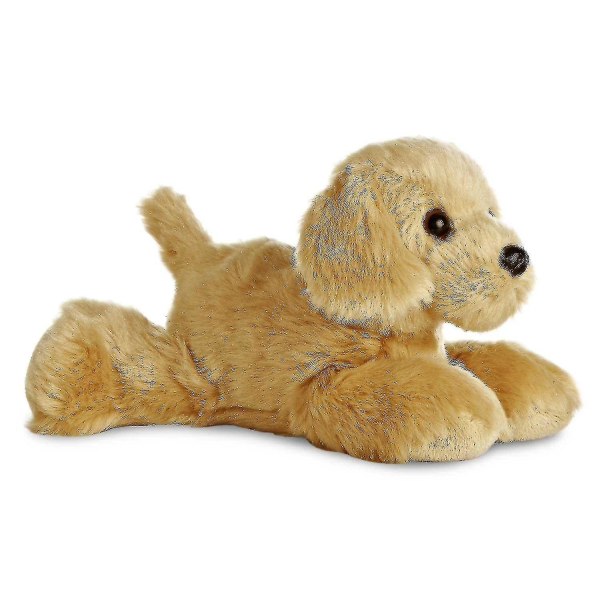 Mini Flopsies Golden Retriever Hund Mjukleksak 20cm