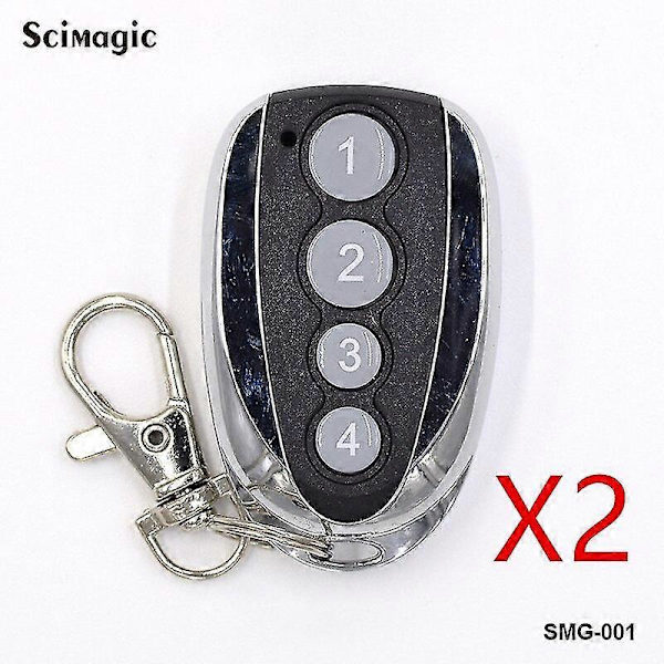 2 kpl Sommer 4018 Pearl Tx55-868-4 / 4019 Pearl Vibe Trx55-868 / Slider+ / Pearl Twin Garageavunavaimennin 868mhz {db} Style2