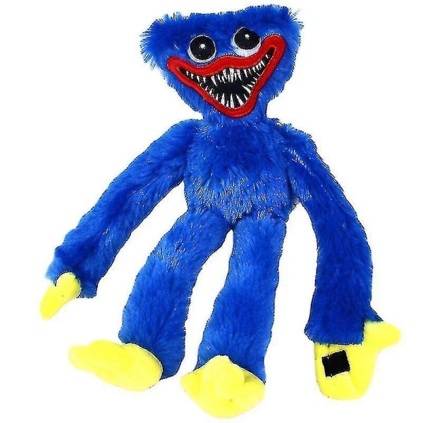 100cm/80cm/40cm/20cm Poppy Playtime Plyslegetøjsfigur Huggy Wuggy Doll [DB] blue 20cm