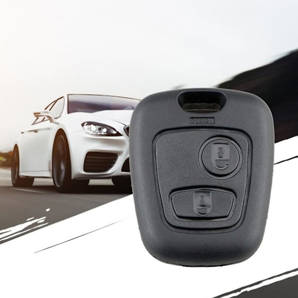 Bilskal för Nyckel för Skal Fjärrkontroll för Skal 2 Knappar för Citroen C1 C2 C3 C4 206 207 db 2