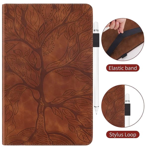 Life Tree Nahkakotelo Tabletille Honor Pad 9 [DB] Brown