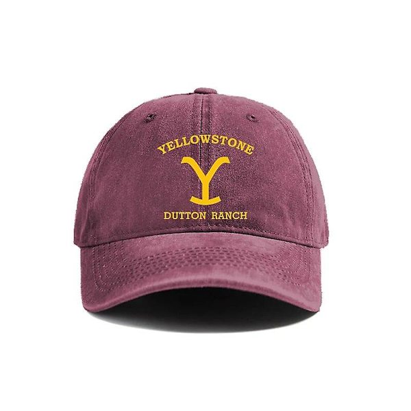 Yellowstone National Park Baseball Caps Distressed Hats Cap Mænd Kvinder Retro Udendørs Sommer Justerbar Yellowstone Hats Mz-294 [DB] As picture2 Adjustable