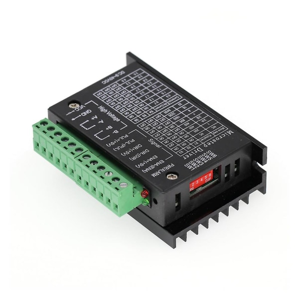 Tb6600 askelmoottorin ohjain, 4a 9-42v 32 segmenttiä, Nema 17/23/34 askelmoottorin ohjain, , päivitetty versio-1kpl,96*71*29mm
