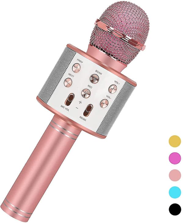 Fødselsdagsgaver, trådløs Bluetooth-karaokemikrofon DB