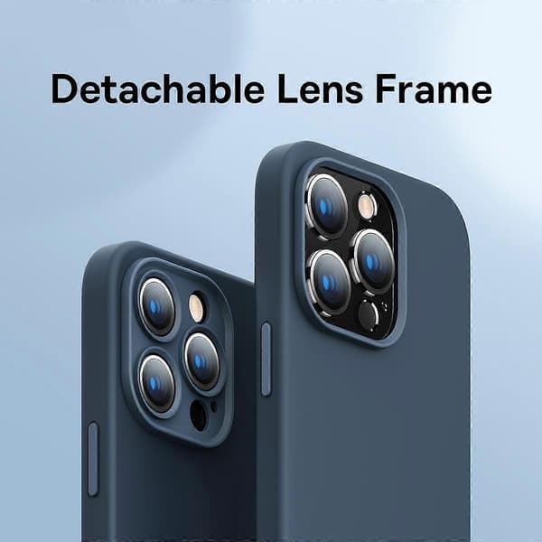 Baseus nestemäinen silikageeli puhelinkotelo iPhone 14 Prolle [DB] Blue