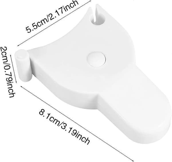 Exakt Kroppsmåttband Infällbart Måttband 150cm / 60in [DB]
