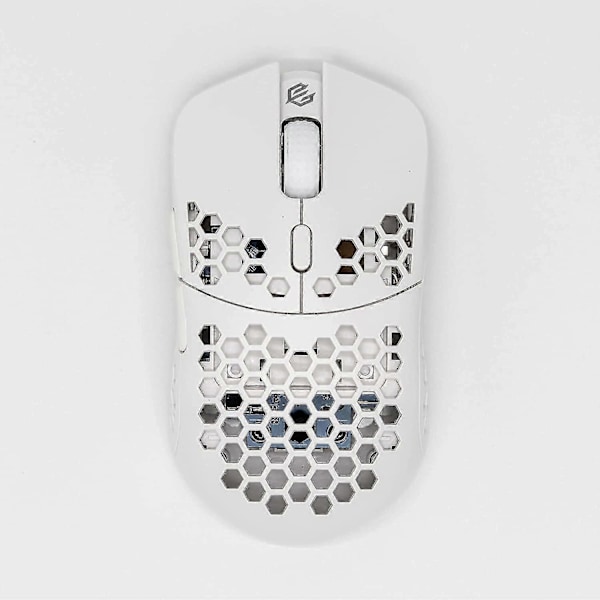 Trådlös Gamingmus 58 Gram Ultralätt Honeycomb Design (vit) TA db
