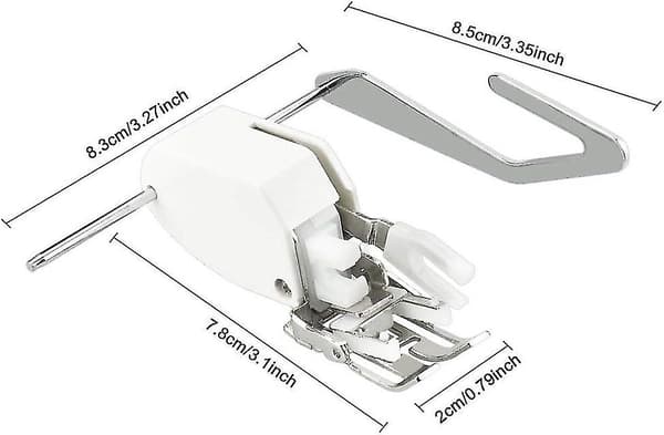 Pressarfot Symaskinsfot Dual Drive Overlock-pressarfot med quiltguide O[DB]