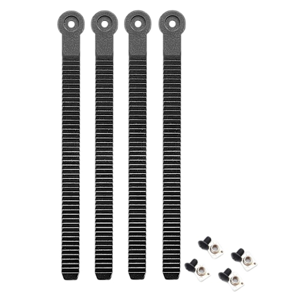 Snowboard Ankelsløjfe Rem Binding Udskiftning Robust Universal Enkel Installation Ankelsløjfe Snowboard Binding Dele [DB] 4pcs