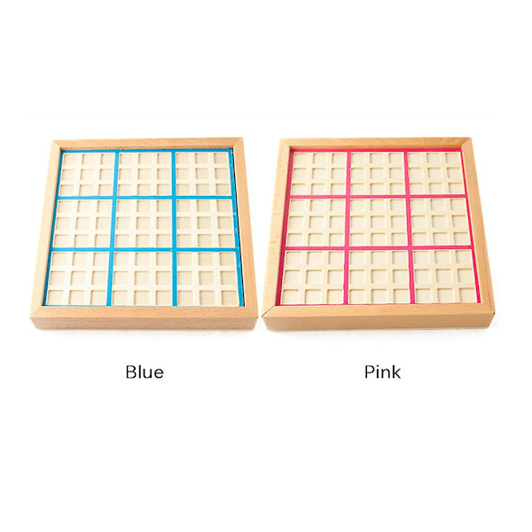 Träpussel Sudokubräde Träsudoku Spelset [db]