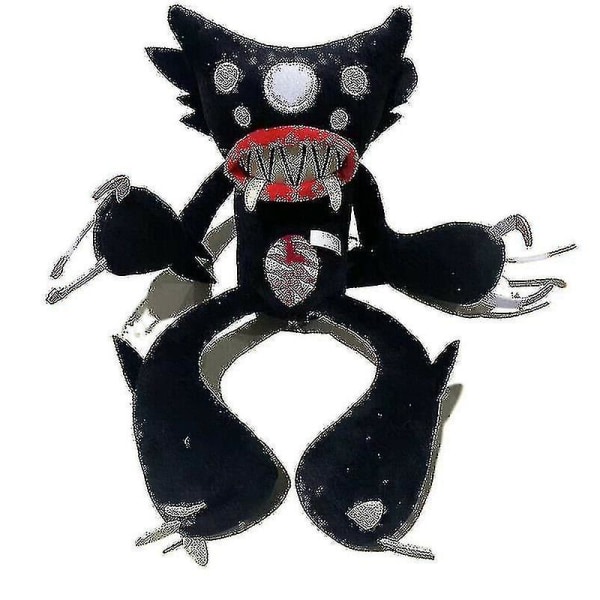Killy Willy Plysch Poppy Playtime Leksak Huggy Wuggy Gosedjur Mjuk Leksak [DB] Black