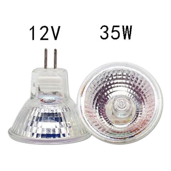 MR11 12V 35W halogenlamper GU4 sokkel spot 2800K varm hvit, dimbar, pakke med 8 db style5226
