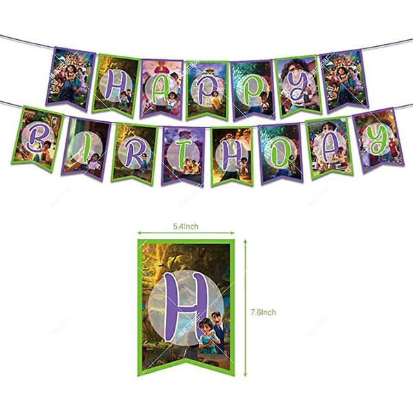 Rl Encanto Barnkalas Dekorationer Set
