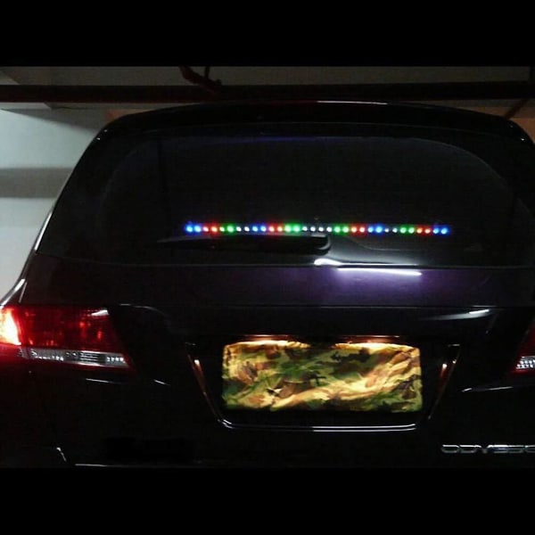 12v 5050 48-LED RGB LED Knight Rider Scanner Lysbjælke Bil Suv Lastbil 7-farvet