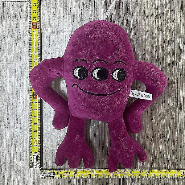 DB The New Garten Of Banban Plush Banban Garden Game Around Plush Doll Toy Doll Purple Three-Eyed Monster