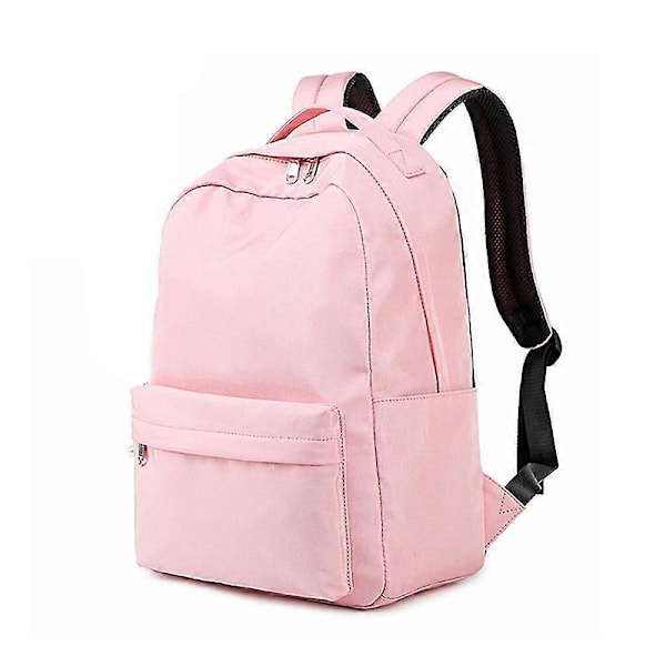 Skolesekker, Store Barneskoleryggsekker, Barnesekk Ryggsekk, Ungdomsskole Gutter Jenter Skolevesker Grunnskole Videregående Skole College Casual Daypack [Db] Pink
