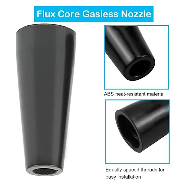 Flussmittelkerne Gaslose Düsenspitzen Kit Flussmittelkerne Schweißer Mig Schweißer Flussmittel Schweißer Kontakt Düsen Gaslose Düse Gas Diffusoren