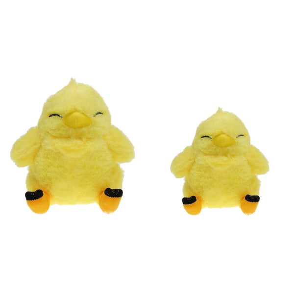 Mega Oversize Fat Chocobo Plysj Dukke Fylt Myk Plysjleke [DB] 15cm