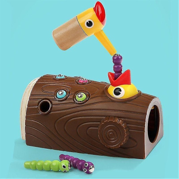 Interlocking Building Blocks Magnetiska Leksaker för Småbarn