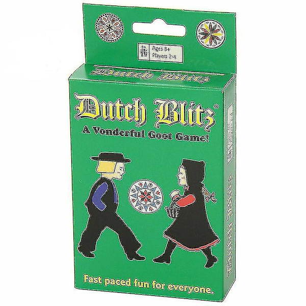 Dutch Blitz kortspill Basic Dutch Blitz festbrettspill kort grønn boks [DB] Green Box