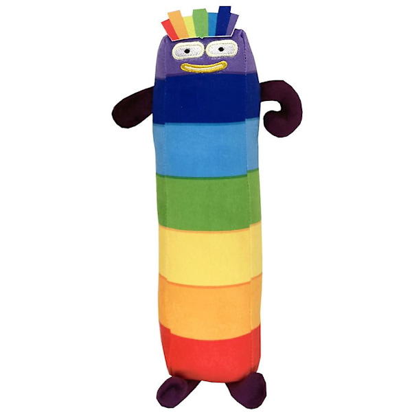 Cartoon Numberblocks Mjuk Plyschdocka Fyllda Leksaker Tidig Utbildning För Baby Leksaker Gåvor DB Seven