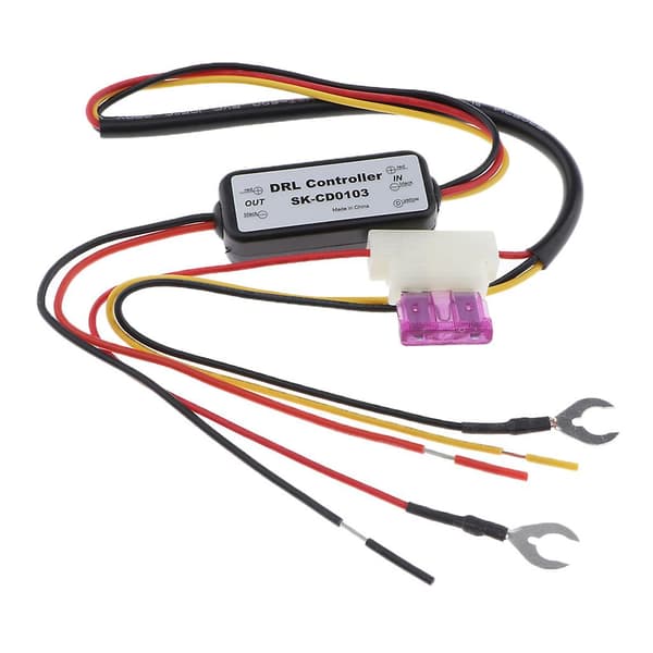 Bil LED Dagsljus Reläkoppling Dimmer 5a Auto DRL Styrenhet {db}