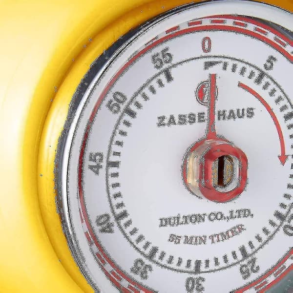 Magnetisk Retro Køkken Timer, Klassisk Mekanisk Koge Timer DB Yellow