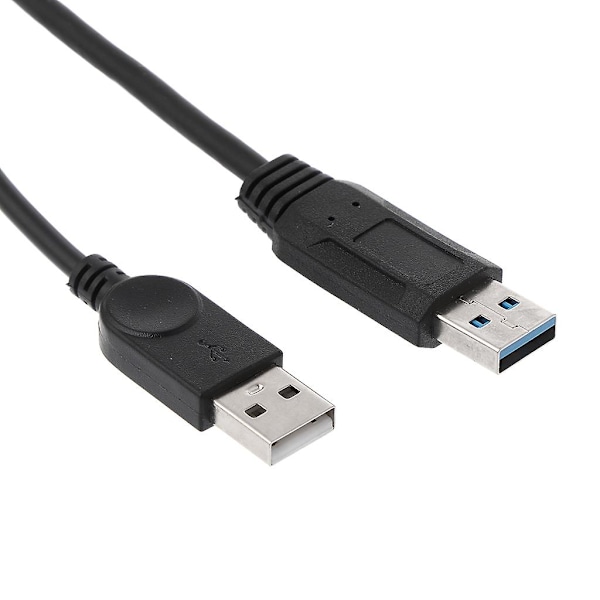 USB 2.0 A Hann til USB Hunn 2 Dobbel Dual Strømforsyning USB Hunn Splitter Db