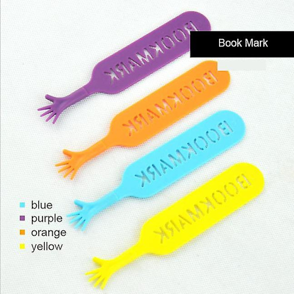 sysy Kirjanmerkit lapsille Söpö Hauska Hieno Muovi Cool Planner Merkki Kirjanmerkki Soveltuu Pojille TytöilleChi [DB]