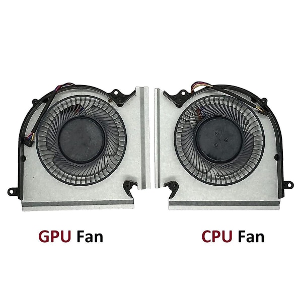 Datamaskin CPU kjølevifte +GPU kjølevifte for GE66 GP66 GL66 -1541 -1542 N453 N454 PABD08008SH [DB]