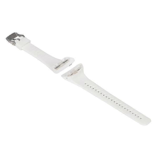 Til Polar Ft4 & Ft7 Silikone Urrem [DB] White