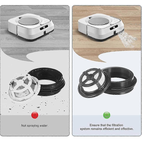 Ersättningsvattenbehållare Filter Kompatibel Med Irobot Braava Jet M6 (6110) (6012) (6112) (6113) db