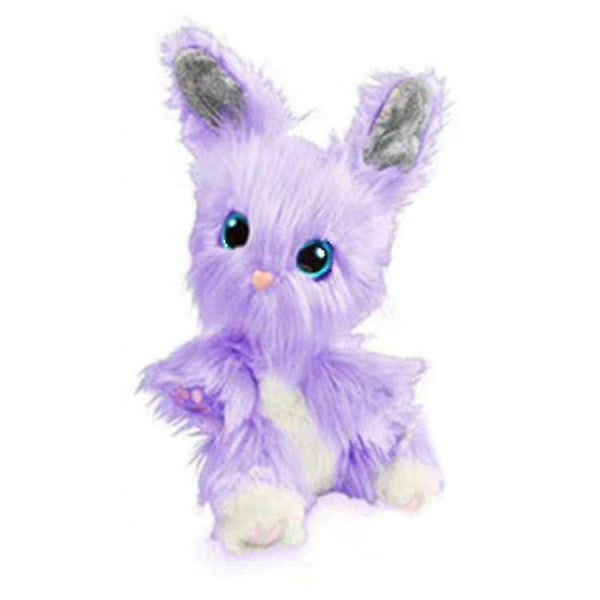 Little Live Pets Scruff-a-luvs Plys Mystery Rescue Pet Pet Legetøj Kanin Hund Kat,overraskelse Kat Bad Hund Plys Legetøj [DB] Purple rabbit