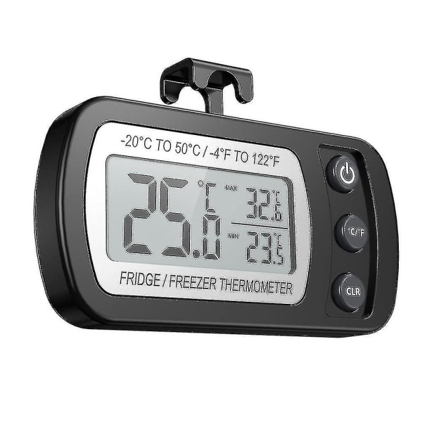 Household Electronic Digital Thermometer, Black