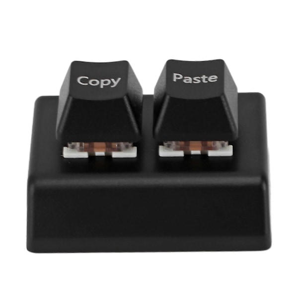 2-Tasters USB-C Programmerbart Tastatur med Kopier Lim inn for Spillkontor Media [DB]