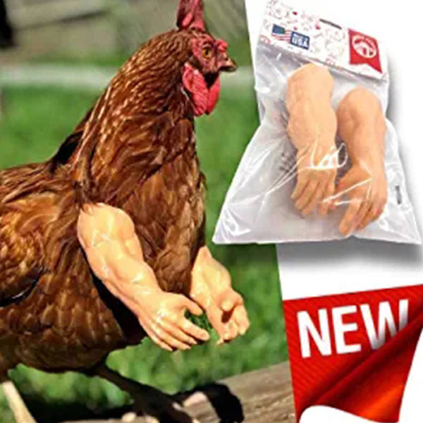 2 st Kycklingmuskelarmar Skämtgåva Kycklingarmar För Kyckling Att Bära Kamp Db