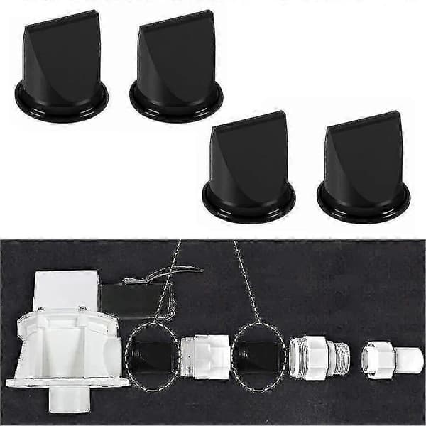 4 st 1-1/2 Anknäbbsventil Kit 385310076 för Sealand Dometic Vacuflush Ersättning [DB]