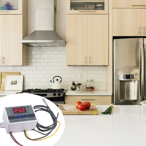 Digital temperaturregulator 220v termostat temperaturstyringsenhed industrielle forsyninger standard